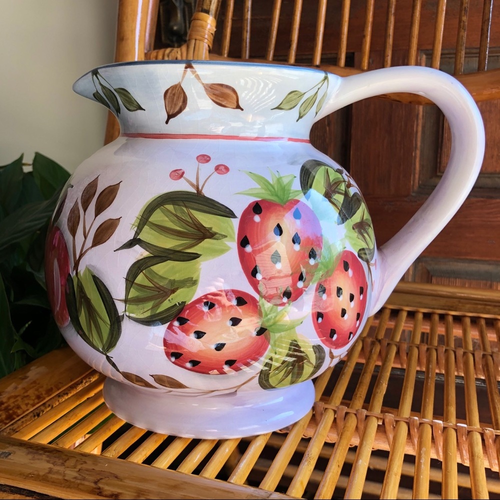 Black Forest Fruits Pitcher by Heritage
